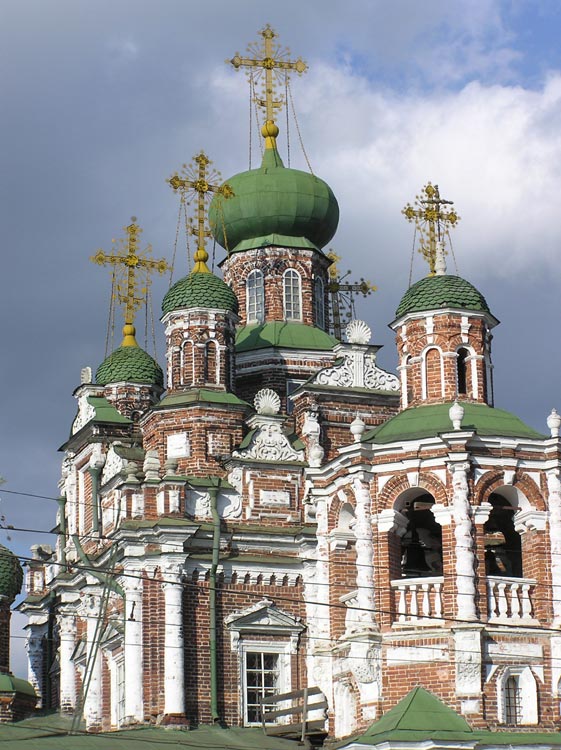 Канавинский район. Церковь Смоленской иконы Божией Матери в Гордеевке. архитектурные детали