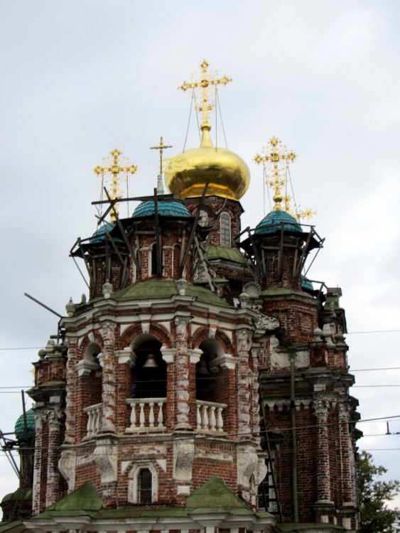 Канавинский район. Церковь Смоленской иконы Божией Матери в Гордеевке. архитектурные детали