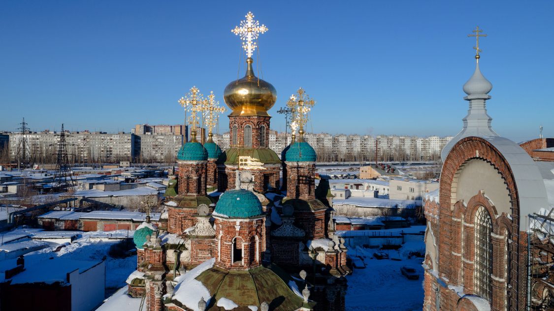 Канавинский район. Церковь Смоленской иконы Божией Матери в Гордеевке. архитектурные детали