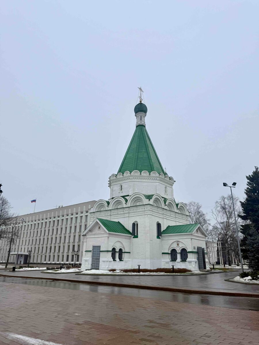 Кремль. Собор Михаила Архангела, Нижегородский район (Нижний Новгород, город, Нижегородская область). фасады