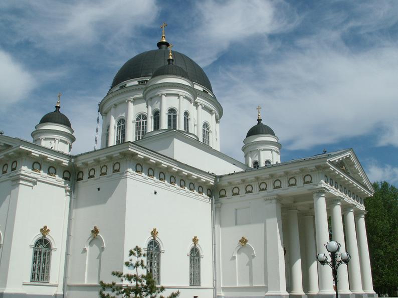 Собор Происхождения Честных Древ Креста Господня (Спасский Староярмарочный), Канавинский район (Нижний Новгород, город, Нижегородская область). фасады
