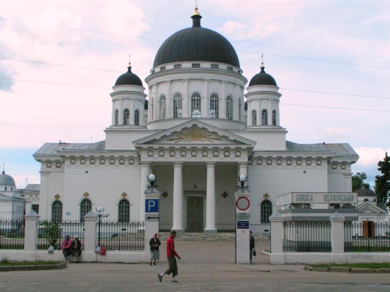 Собор Происхождения Честных Древ Креста Господня (Спасский Староярмарочный), Канавинский район (Нижний Новгород, город, Нижегородская область). фасады