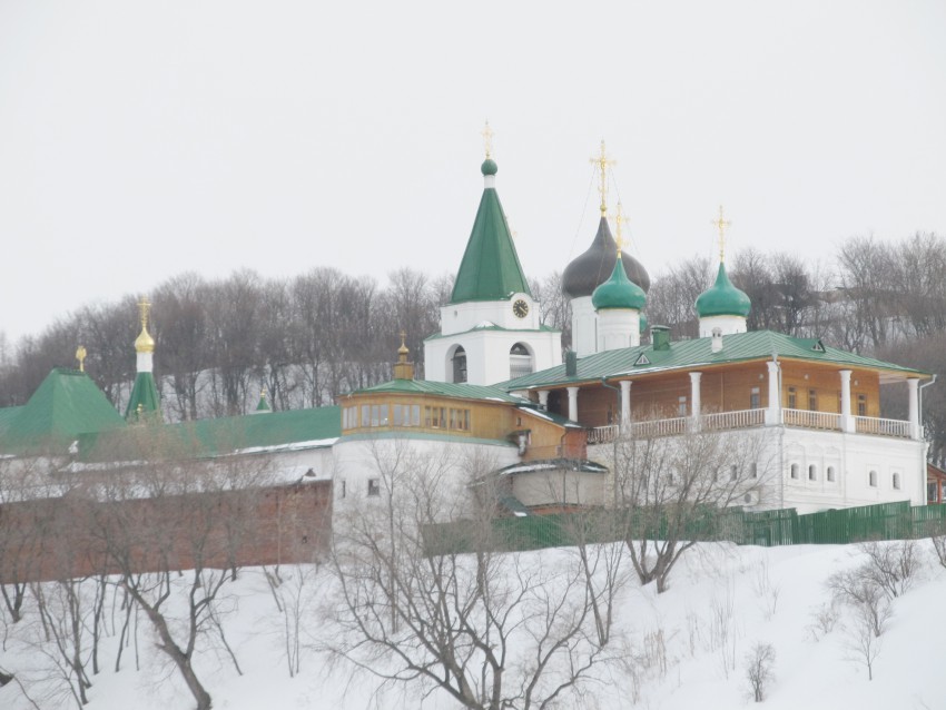 Нижегородский район. Печёрский Вознесенский монастырь. фасады