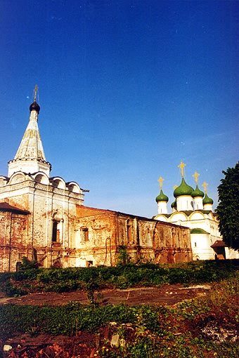 Нижегородский район. Печёрский Вознесенский монастырь. фасады