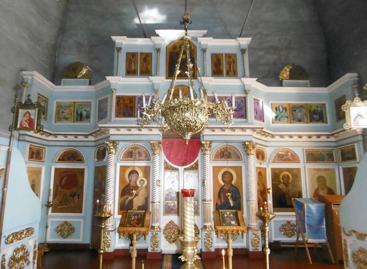 Церковь Рождества Христова, Балахна (Балахнинский район, Нижегородская область). интерьер и убранство, Иконостас придела Владимирской иконы Божией Матери