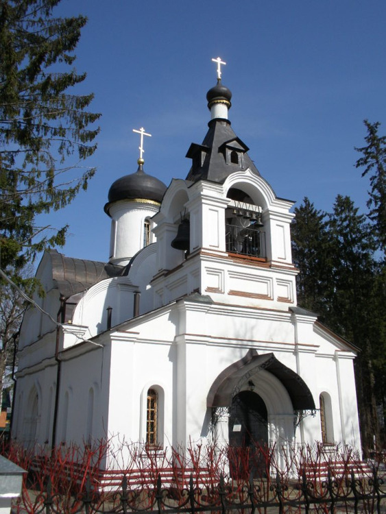 Церковь Сергия Радонежского, Конкурсный (Сергиево-Посадский городской округ, Московская область). фасады, Вид с запада