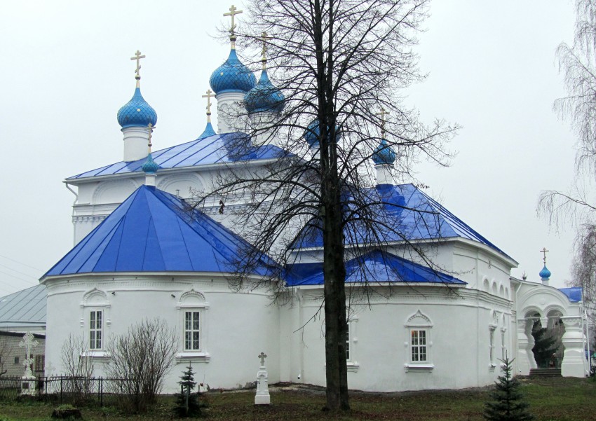 Церковь Казанской иконы Божией Матери, Рожново (Бор, ГО, Нижегородская область). фасады, вид с северо-востока