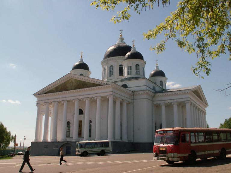 Арзамас. Кафедральный собор Воскресения Христова. фасады