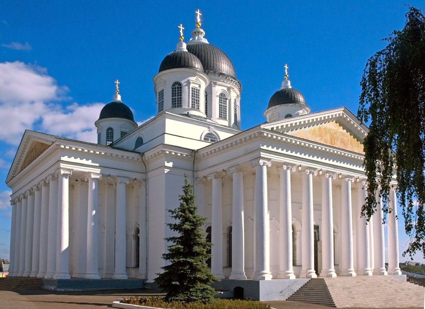 Арзамас. Кафедральный собор Воскресения Христова. фасады