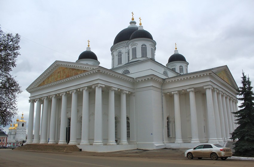 Кафедральный собор Воскресения Христова, Арзамас (Арзамасский район и г. Арзамас, Нижегородская область). фасады