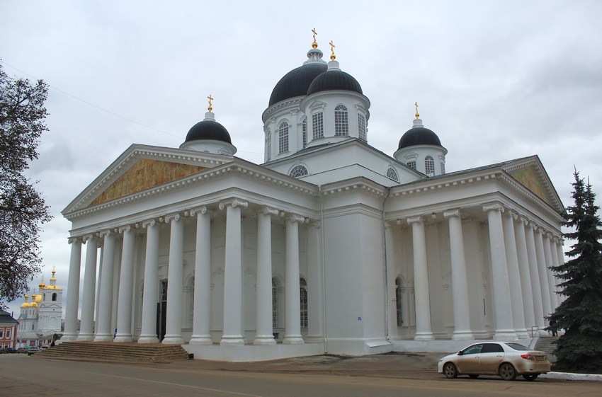 Арзамас. Кафедральный собор Воскресения Христова. фасады