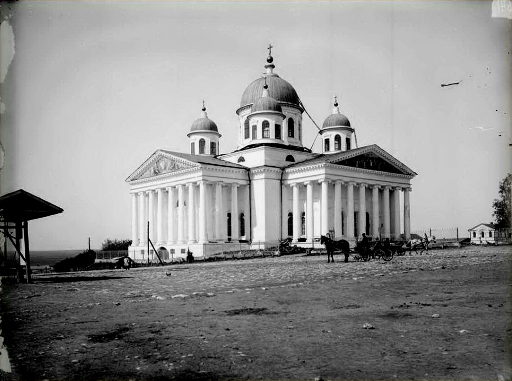 Кафедральный собор Воскресения Христова, Арзамас (Арзамасский район и г. Арзамас, Нижегородская область). архивная фотография, 1900—1917 год с сайта https://pastvu.com/p/413216