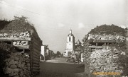 Церковь Преображения Господня "за верхом", Фото 1942 года, храм на фоне оборонительных сооружений (источник - http://kompas-kaluga.ru/historyitem/13009/)<br>, Калуга, Калуга, город, Калужская область