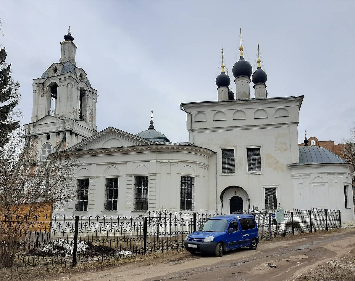 фасады. Церковь Преображения Господня "за верхом", Калуга (Калуга, город, Калужская область)