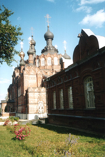 Казанская Амвросиевская пустынь, Старое Шамордино (Козельский район, Калужская область). фасады
