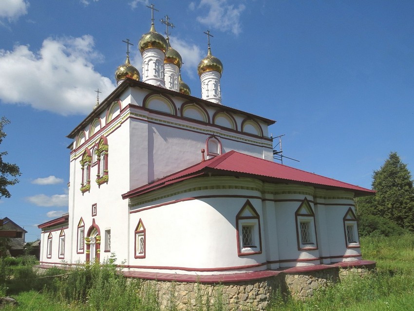 Трубино. Церковь Воскресения Христова. фасады