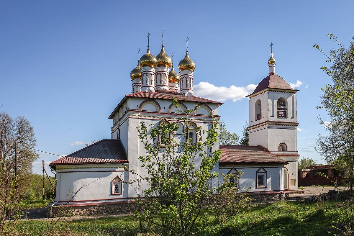 фасады. Церковь Воскресения Христова, Трубино (Жуковский район, Калужская область)