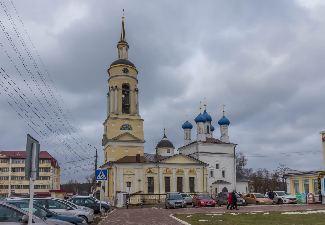 Боровск. Кафедральный собор Благовещения Пресвятой Богородицы. фасады, Вид с юга