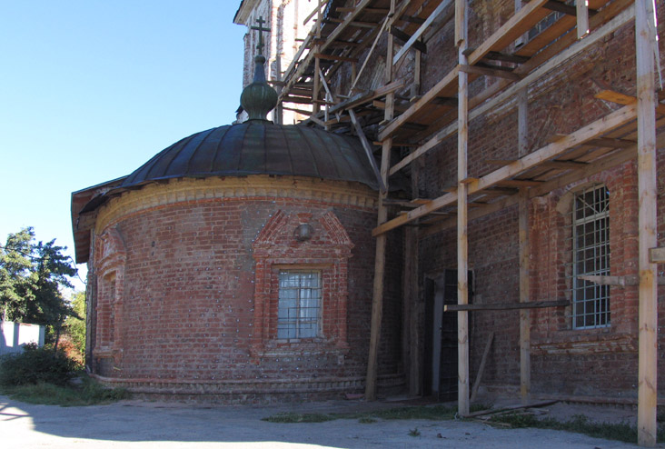 Церковь Рождества Пресвятой Богородицы в Ромоданове, Калуга (Калуга, город, Калужская область). архитектурные детали
