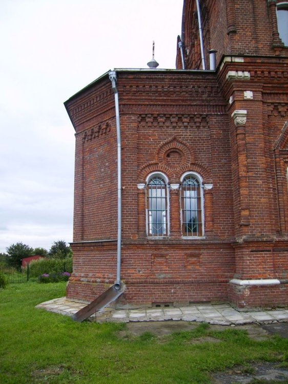 Церковь Тихвинской иконы Божией Матери, Козлово (Калуга, город, Калужская область). архитектурные детали