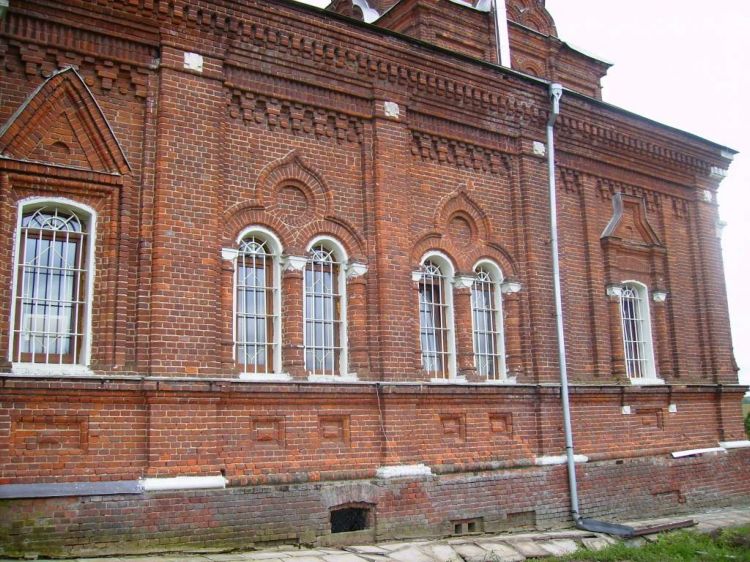 Церковь Тихвинской иконы Божией Матери, Козлово (Калуга, город, Калужская область). архитектурные детали
