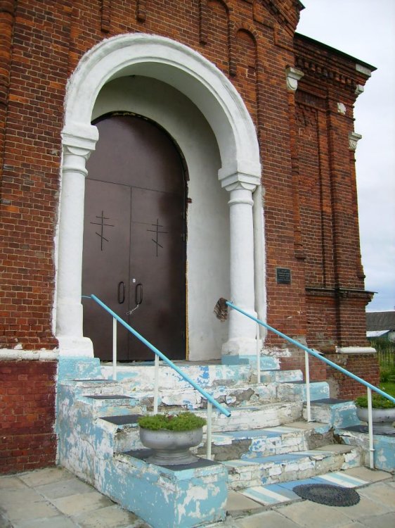 Церковь Тихвинской иконы Божией Матери, Козлово (Калуга, город, Калужская область). архитектурные детали