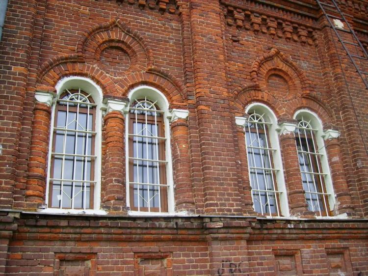 Церковь Тихвинской иконы Божией Матери, Козлово (Калуга, город, Калужская область). архитектурные детали