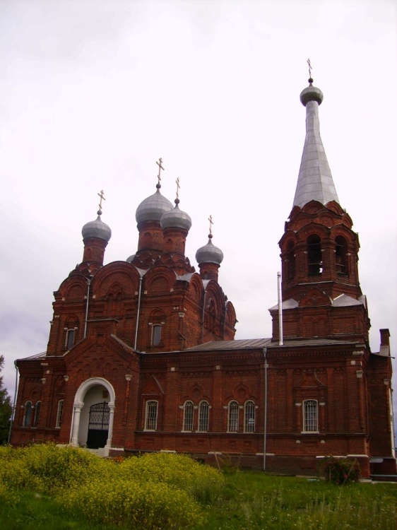 Церковь Тихвинской иконы Божией Матери, Козлово (Калуга, город, Калужская область). фасады