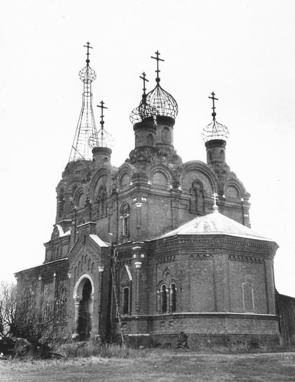 Церковь Тихвинской иконы Божией Матери, Козлово (Калуга, город, Калужская область). фасады