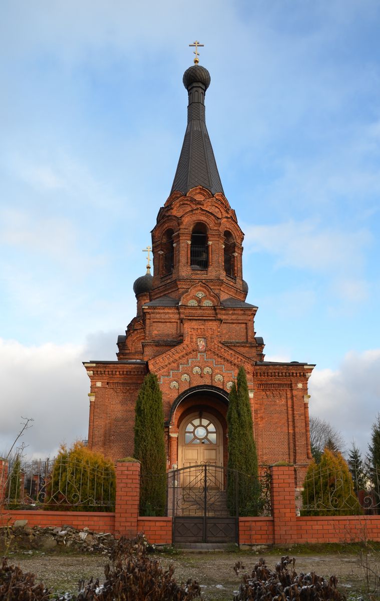 Церковь Тихвинской иконы Божией Матери, Козлово (Калуга, город, Калужская область). фасады