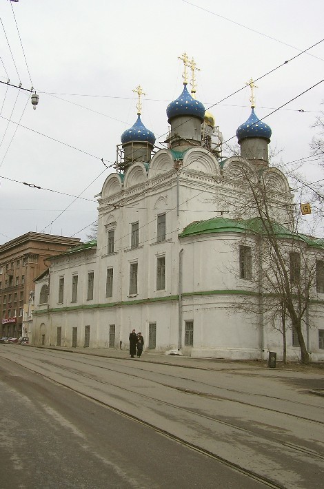 Нижегородский район. Церковь Жён-мироносиц на Верхнем посаде. фасады