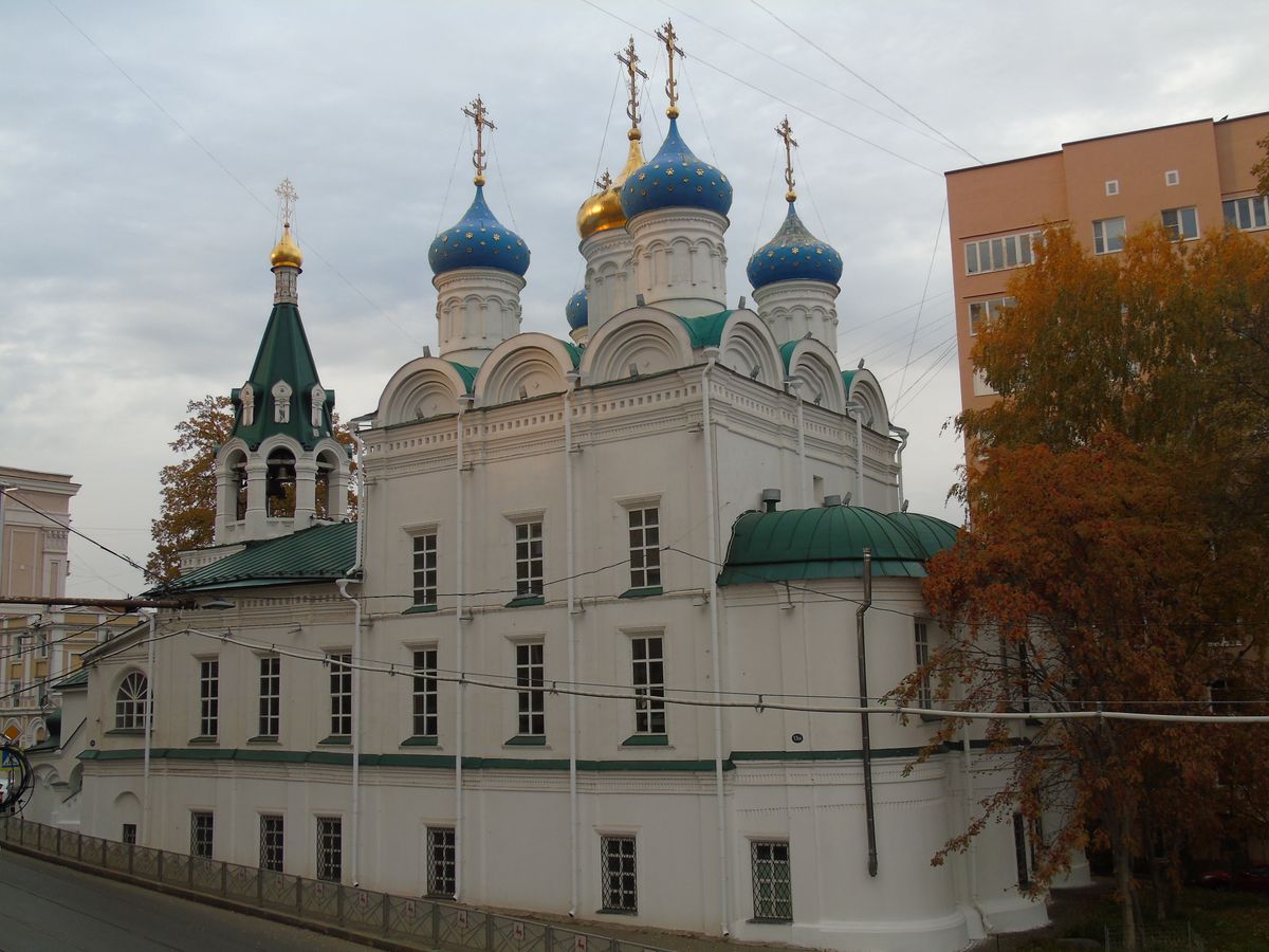 фасады. Церковь Жён-мироносиц на Верхнем посаде, Нижегородский район (Нижний Новгород, город, Нижегородская область)