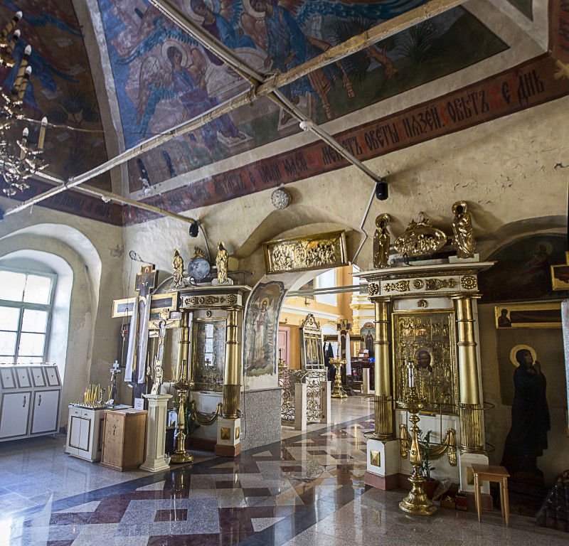 Церковь Преображения Господня в Старых Печерах, Нижегородский район (Нижний Новгород, город, Нижегородская область). интерьер и убранство
