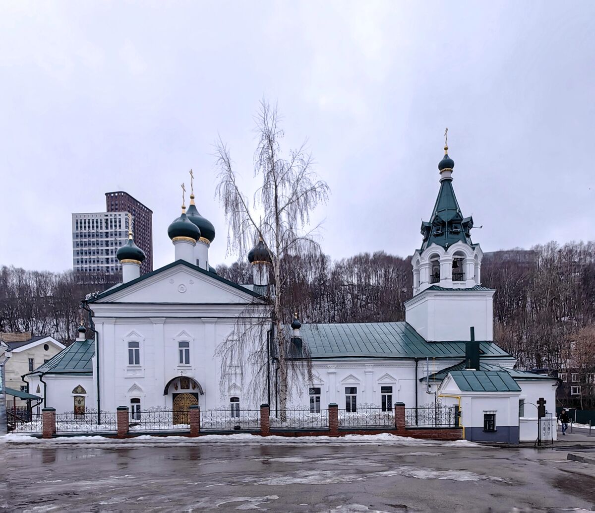 Церковь Преображения Господня в Старых Печерах, Нижегородский район (Нижний Новгород, город, Нижегородская область). фасады