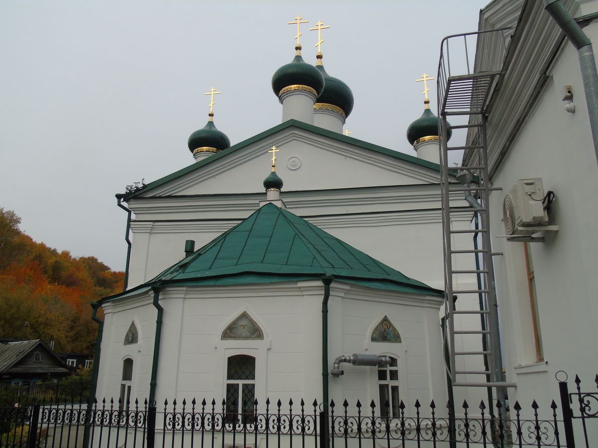 архитектурные детали. Церковь Преображения Господня в Старых Печерах, Нижегородский район (Нижний Новгород, город, Нижегородская область)