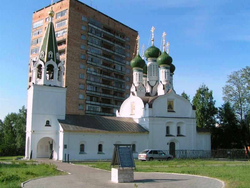 Нижегородский район. Церковь Успения Пресвятой Богородицы на Ильинской горе. фасады, 		      