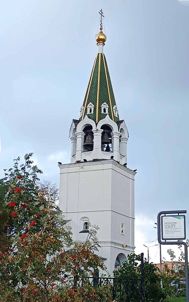 Церковь Успения Пресвятой Богородицы на Ильинской горе, Нижегородский район (Нижний Новгород, город, Нижегородская область). архитектурные детали, Колокольня церкви