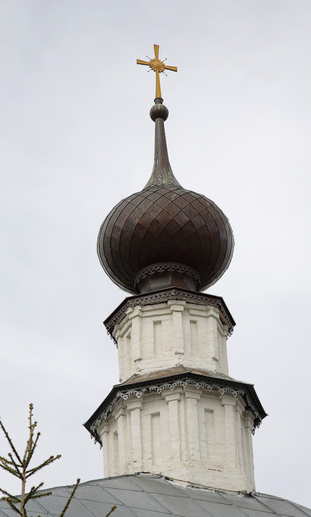 Суздаль. Церковь Николая Чудотворца (Кресто-Никольская). архитектурные детали