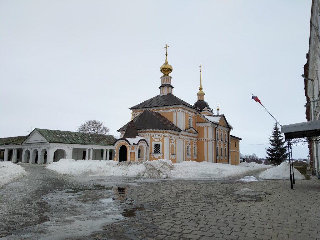 Суздаль. Церковь Николая Чудотворца (Кресто-Никольская). фасады