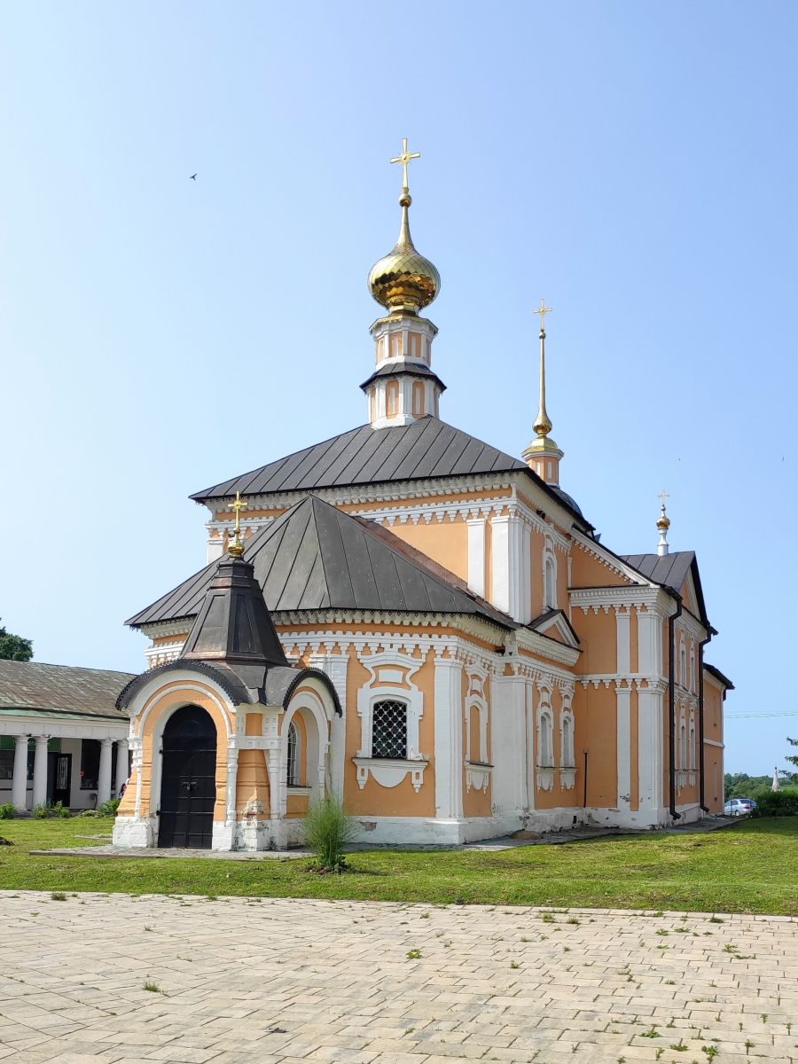 Суздаль. Церковь Николая Чудотворца (Кресто-Никольская). фасады