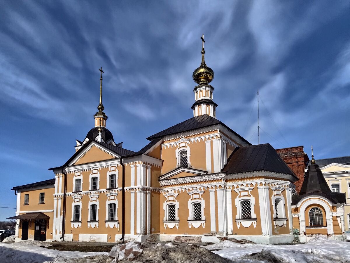 Суздаль. Церковь Николая Чудотворца (Кресто-Никольская). фасады