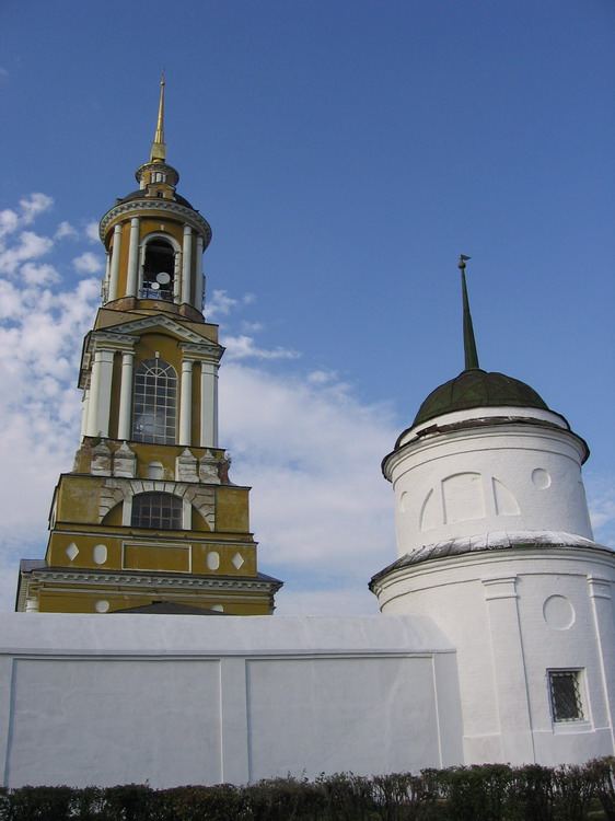 Суздаль. Ризоположенский женский монастырь. фасады, Преподобенская колокольня