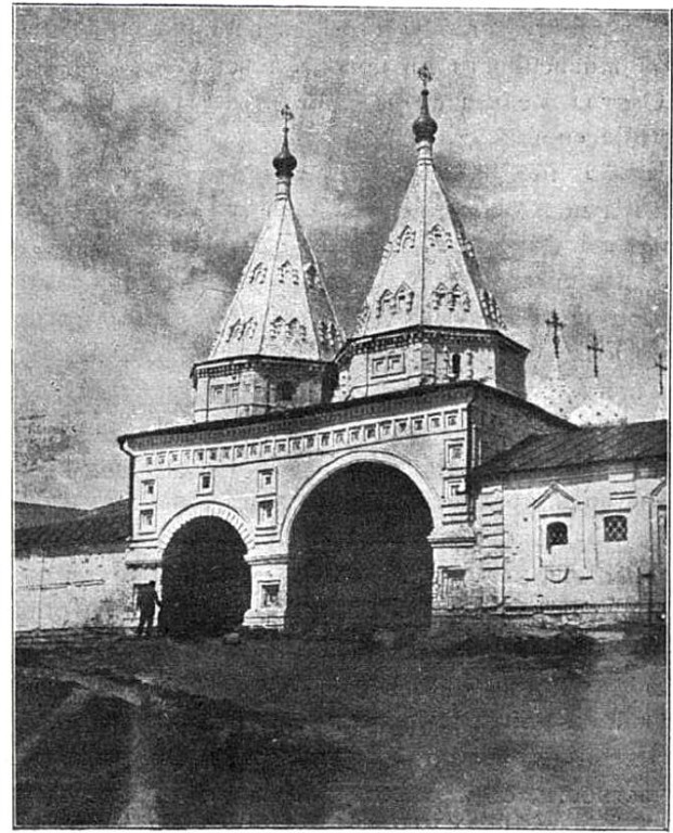 Суздаль. Ризоположенский женский монастырь. архивная фотография, Фото из журнала 
