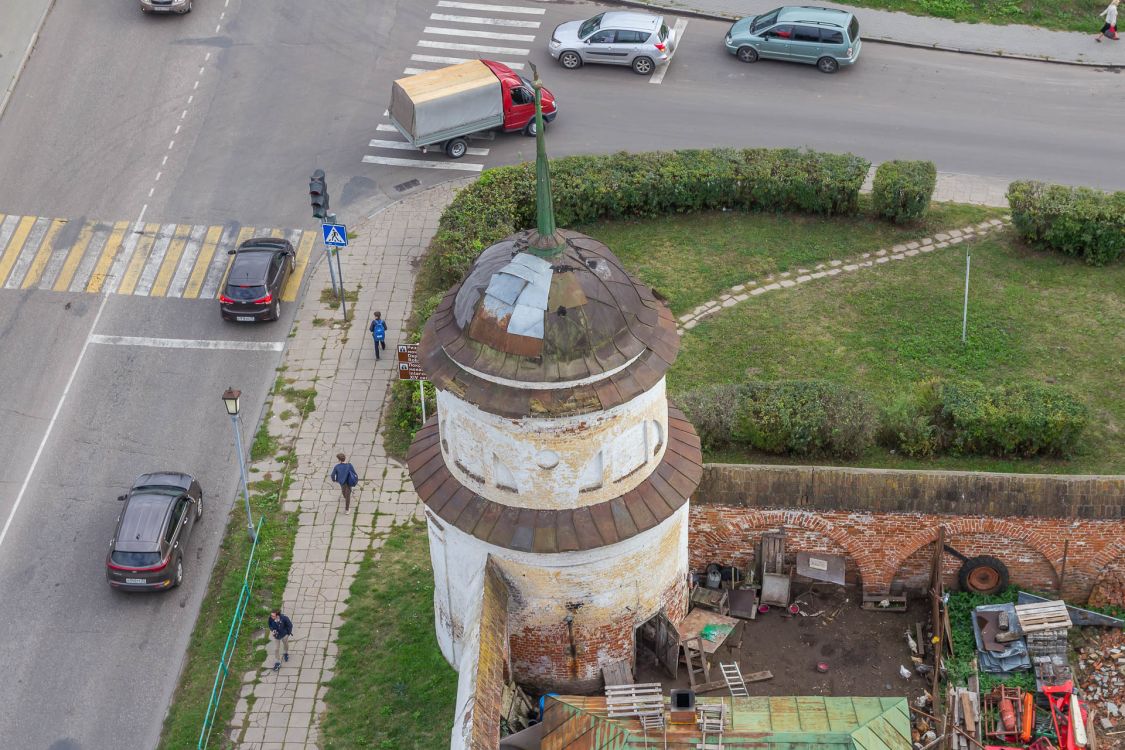 Ризоположенский женский монастырь, Суздаль (Суздальский район, Владимирская область). дополнительная информация, Юго-восточная башня ограды