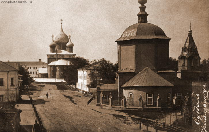 Церковь Успения Пресвятой Богородицы, Суздаль (Суздальский район, Владимирская область). архивная фотография, Фото с сайта photosuzdal.ru Фото начала 20-го века.