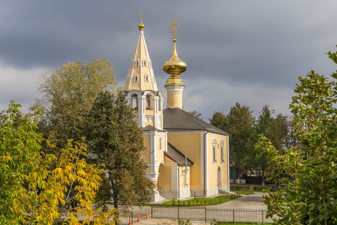 Церковь Усекновения главы Иоанна Предтечи, Суздаль (Суздальский район, Владимирская область). фасады, Вид с запада, с земляного вала