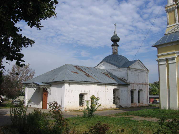 Церковь Ризоположения (Положения честной ризы Пресвятой Богородицы во Влахерне), Суздаль (Суздальский район, Владимирская область). фасады, Недействующая