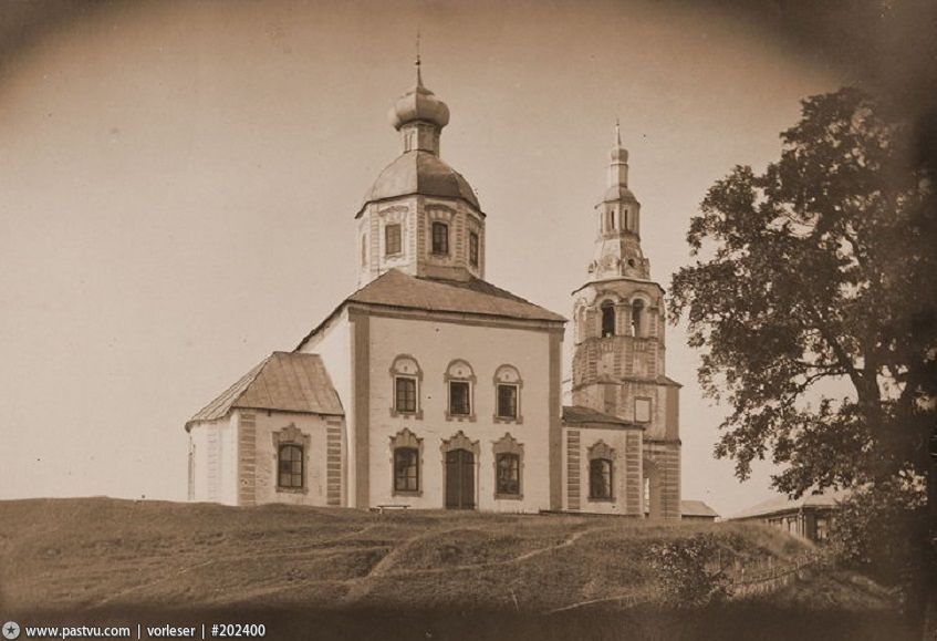 Церковь Илии Пророка, Суздаль (Суздальский район, Владимирская область). архивная фотография, Фото с сайта pastvu.ru Фото 1900-1917 гг.