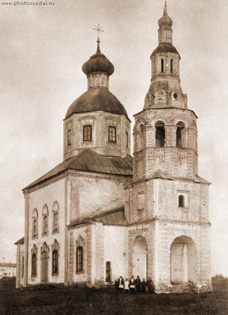Церковь Илии Пророка, Суздаль (Суздальский район, Владимирская область). архивная фотография, Фото с сайта photosuzdal.ru  Фото начала 20-го века.