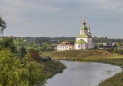 Церковь Илии Пророка, Вид с земляного вала кремля<br>, Суздаль, Суздальский район, Владимирская область